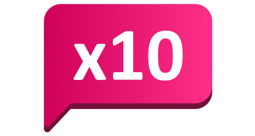 Extra 10 times Lucky Draw