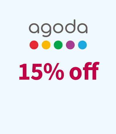 Enjoy 15% off hotel bookings