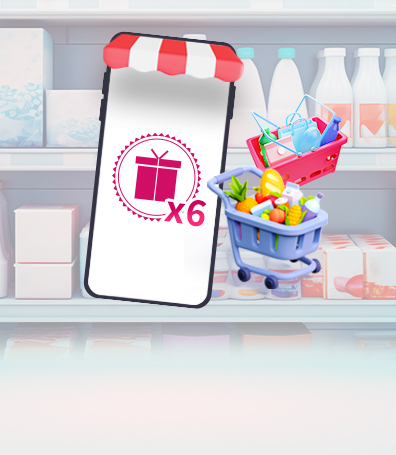 Spending at Designated Merchants to get eStamp(s)