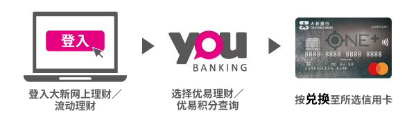 大新网上理财或流动理财查询图示